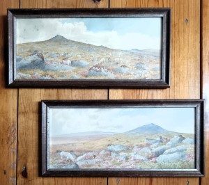 Pair of Antique Edwardian Moorland Landscape Watercolours by F.J. Snell (1).jpg